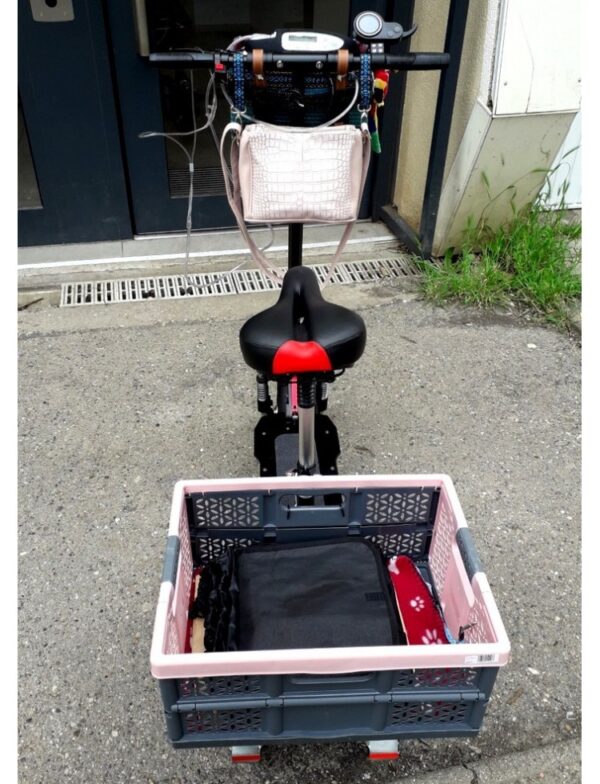 Patinete eléctrico con asiento para personas mayores todo terreno todoterreno 3 ruedas Hikerboys - Imagen 13