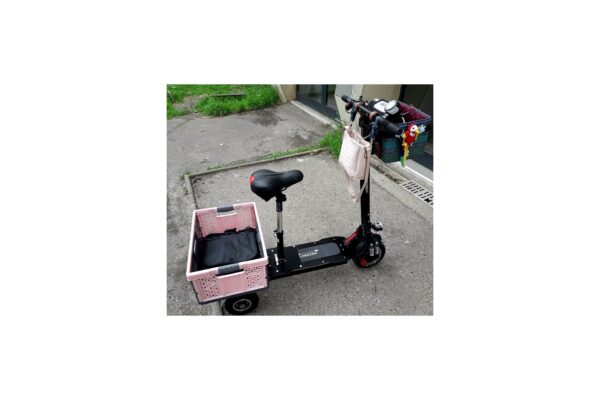 Patinete eléctrico con asiento para personas mayores todo terreno todoterreno 3 ruedas Hikerboys - Imagen 11
