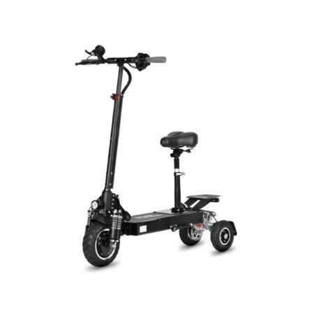Patinete eléctrico con asiento para personas mayores todo terreno todoterreno 3 ruedas Hikerboys